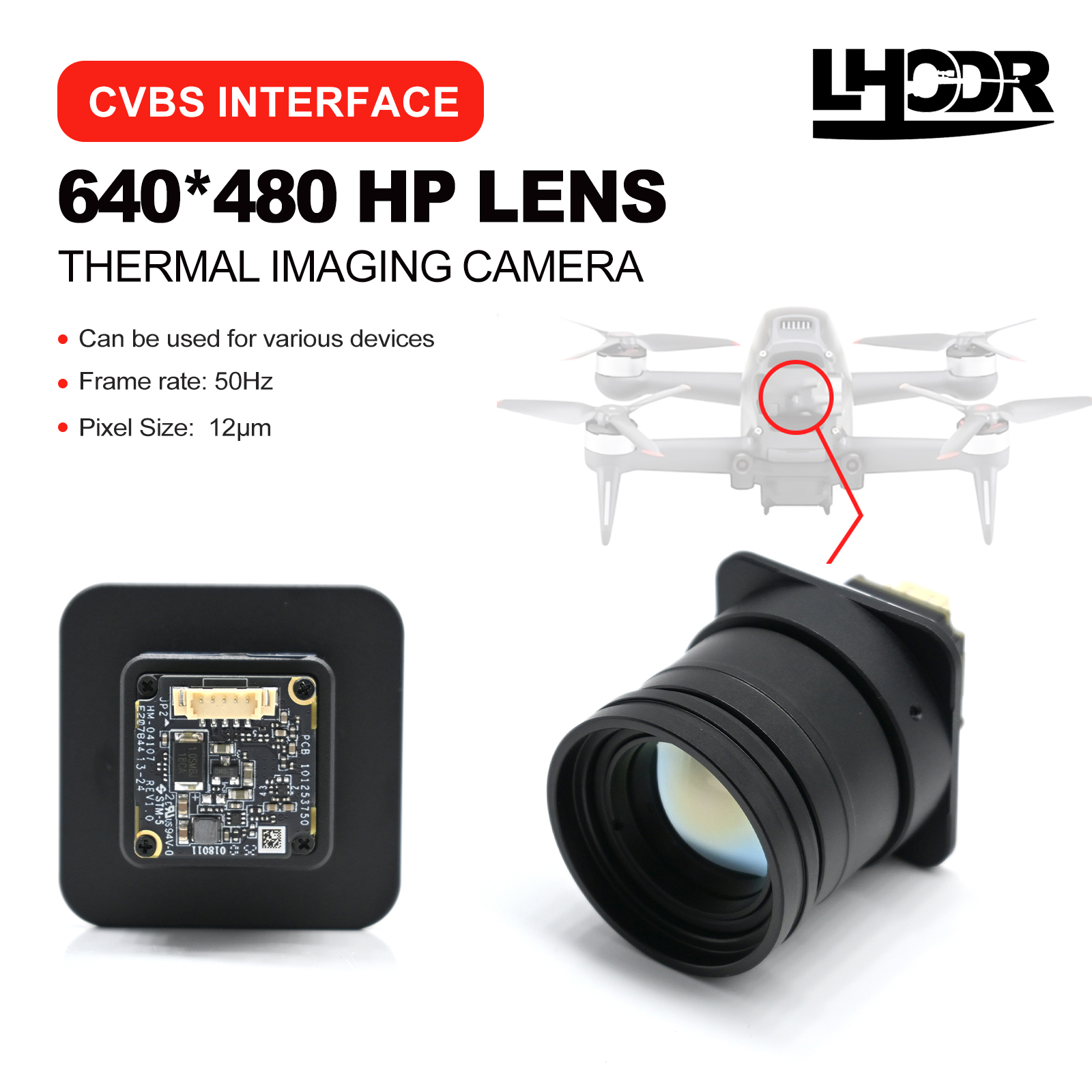 30mm 640x480 pix Drone thermal - Drone Thermal Imaging ulasan dan harga