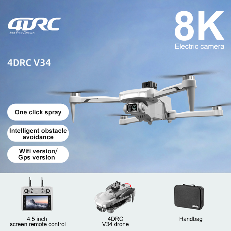 2025 New V34 Drone 8K Camera P - Drone Aerial Photography ulasan dan harga