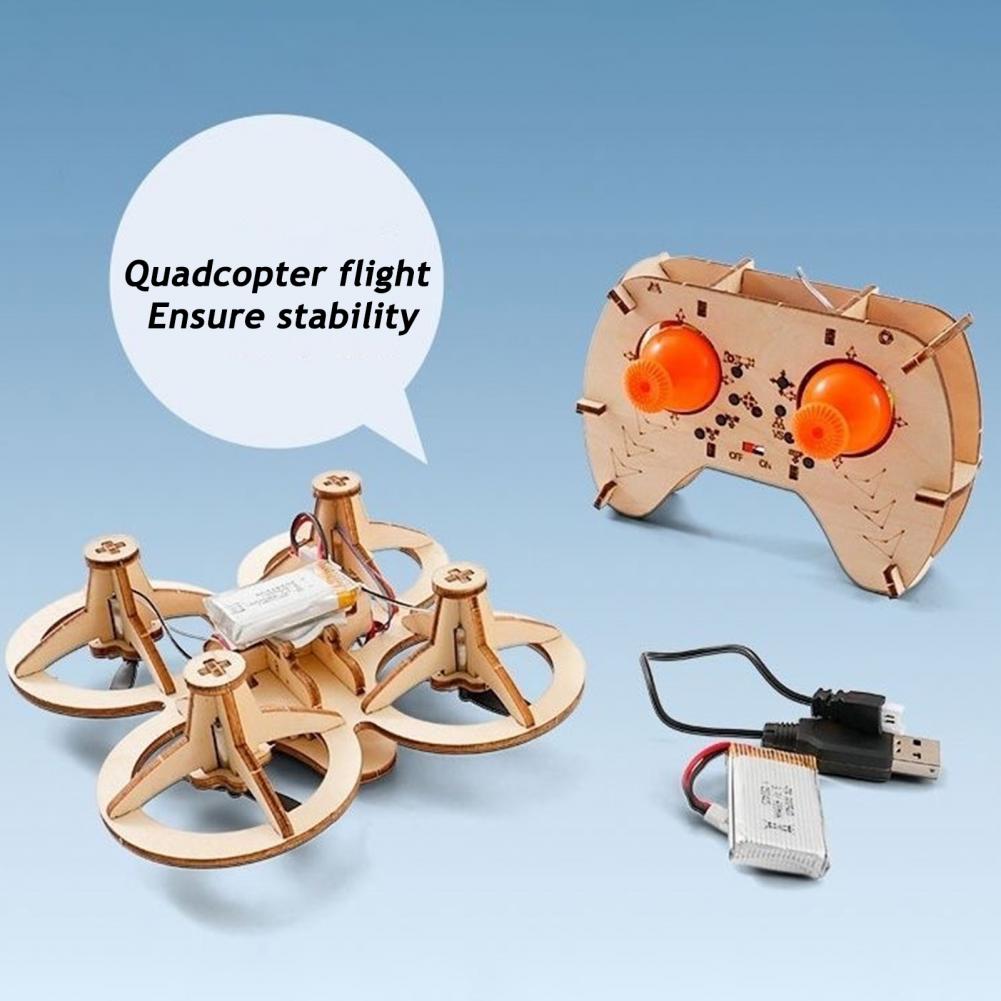 Rc Drone Toy Wooden Drone Puzz - Drone Aerial Photography ulasan dan harga