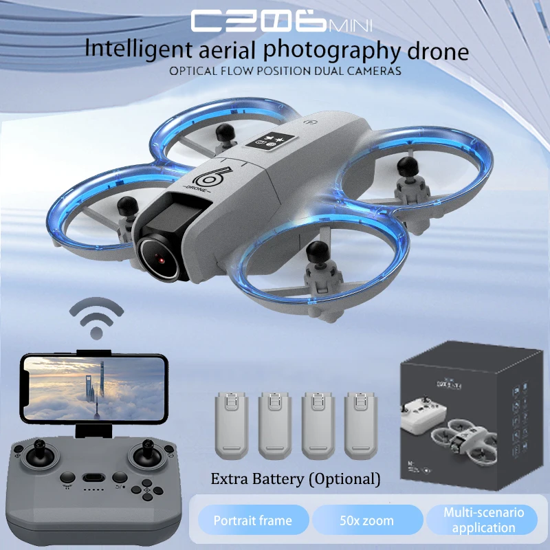 CZ06 Mini RC Quadcopter Drone  - Drone Lidar ulasan dan harga