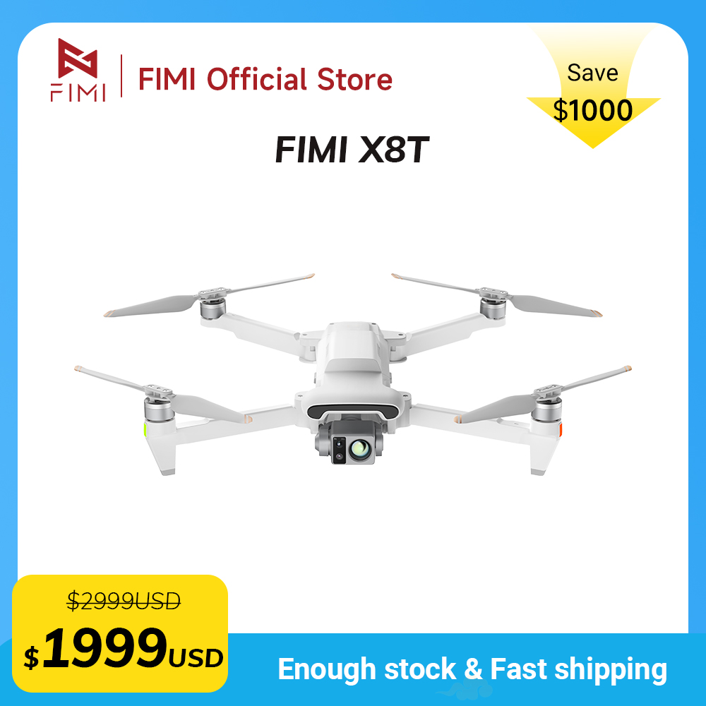 FIMI X8T Drone Thermal Infrare - Drone Thermal Imaging ulasan dan harga
