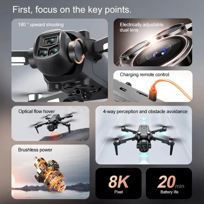 NEW V156 Max Drone Professiona - Drone Multispectral ulasan dan harga