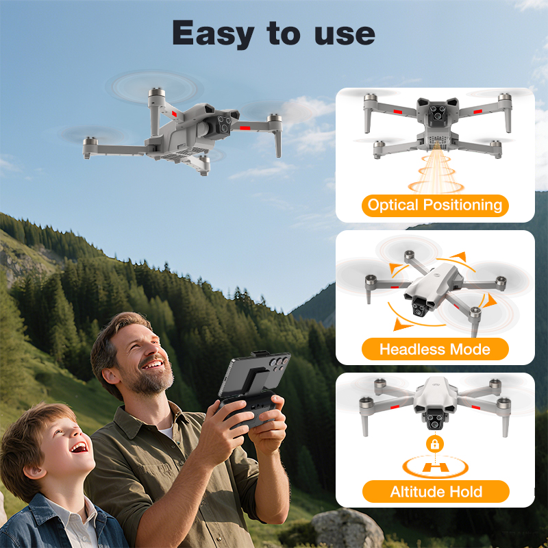 2026 Hot L017 Pro Drone Brushl - Drone Surveying ulasan dan harga
