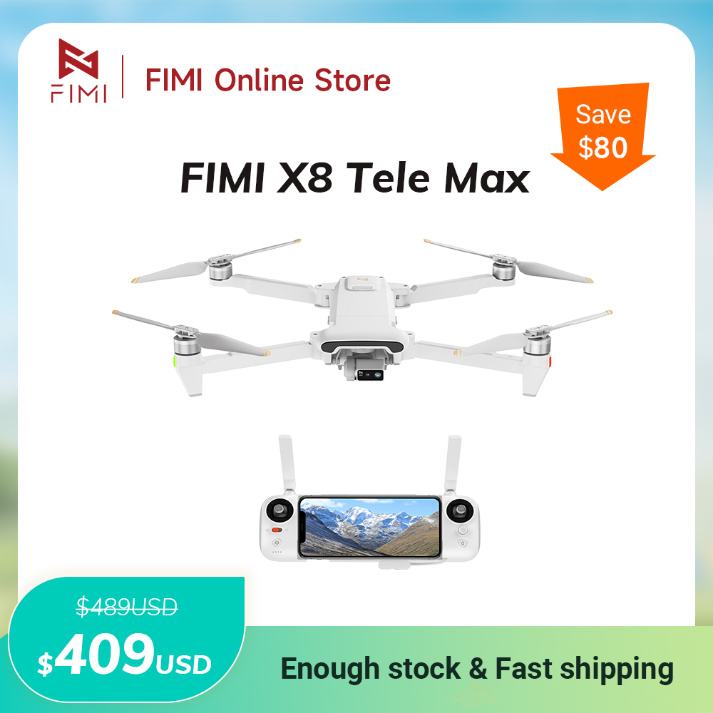 FIMI X8 Tele Max drone 4K prof - Drone Thermal Imaging ulasan dan harga