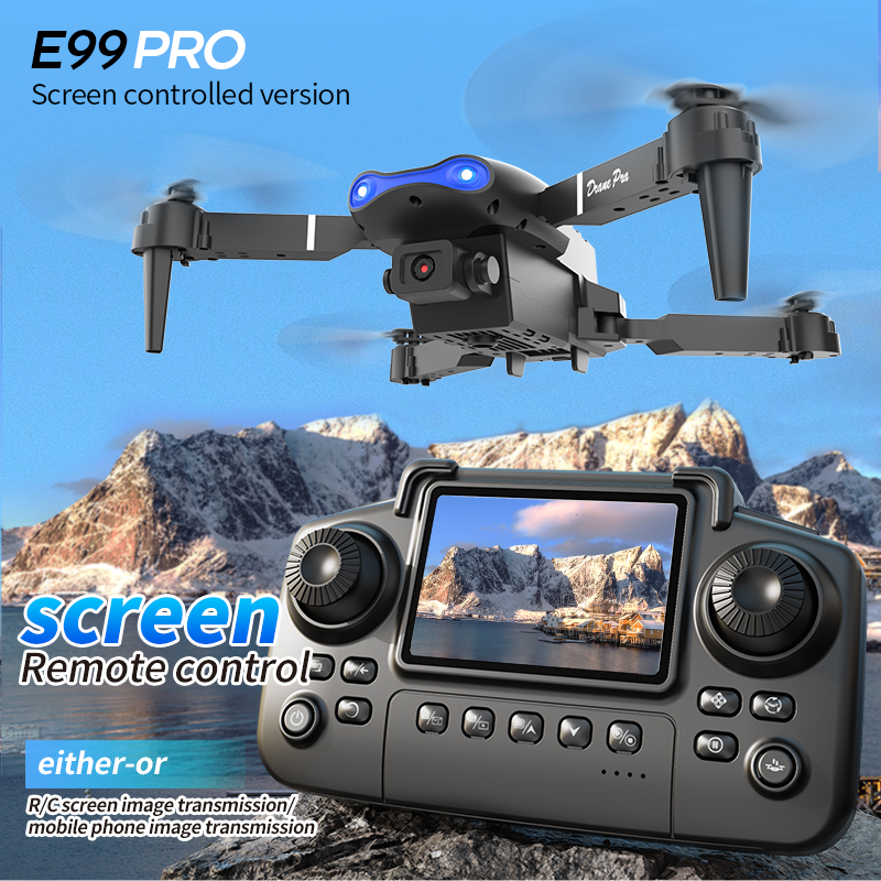 E99 PRO Drone Screen Control A - Drone Aerial Photography ulasan dan harga